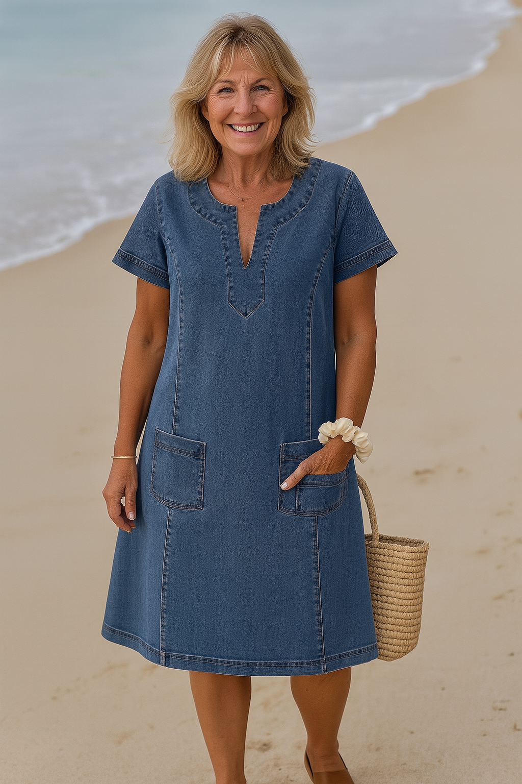 Orasto | Denim Robe