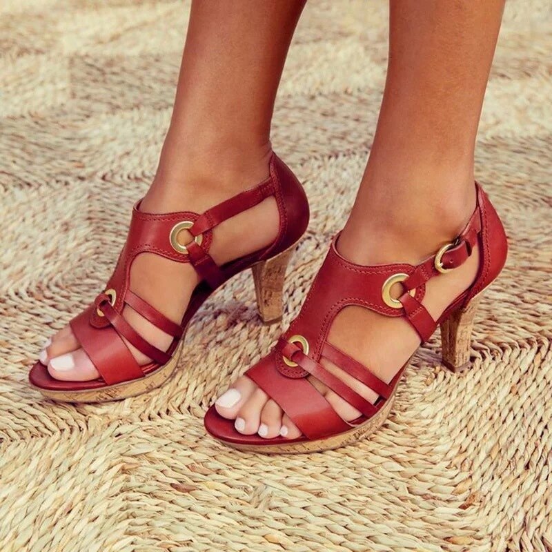 Daniela – Sandales à Talons Confortables et Élégantes